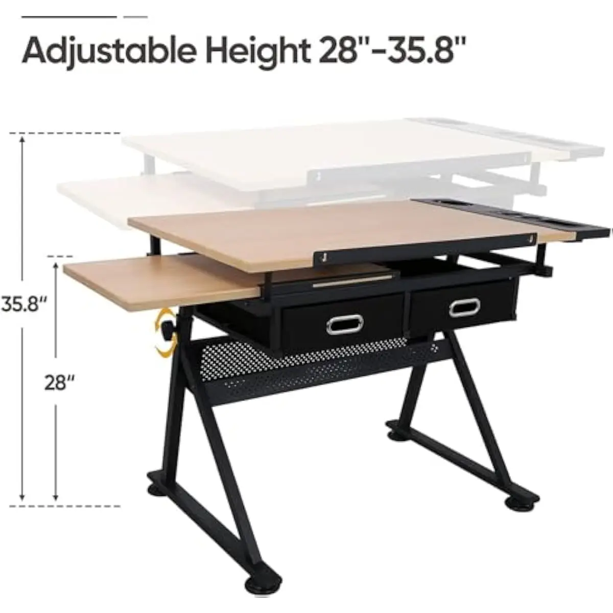 Mesa de Desenho Ajustável com  - Tops avaliação e preço