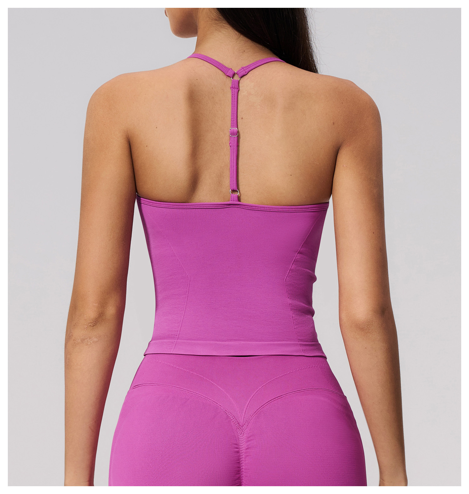 Top de Yoga Sem Costura de Des - Seamless Ribbed Workout Tank Top avaliação e preço
