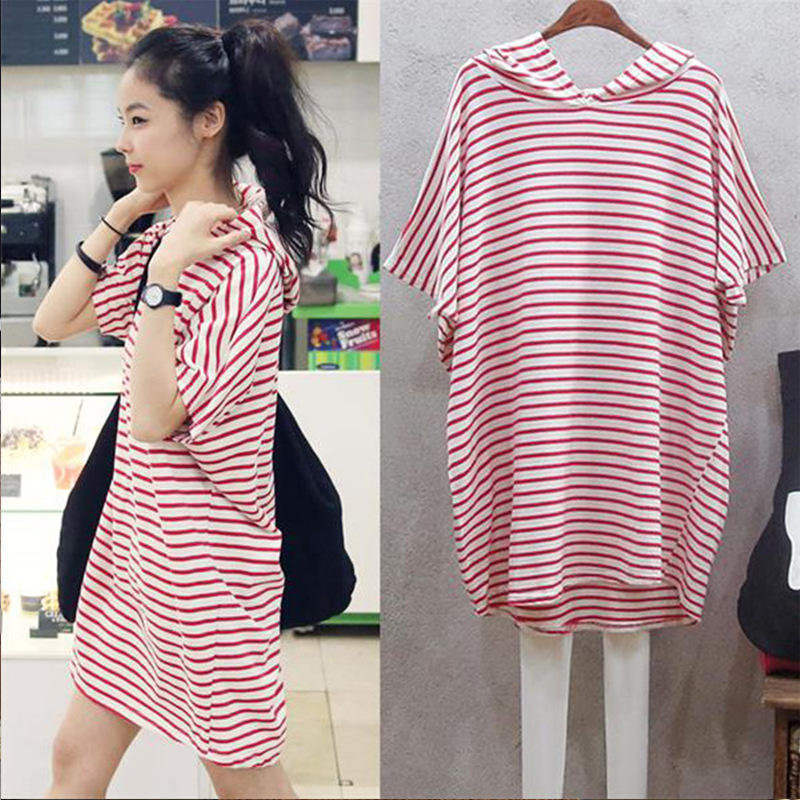 Vestido T-Shirt Solto com Mang - Korean Style A Line Shirt Dress avaliação e preço