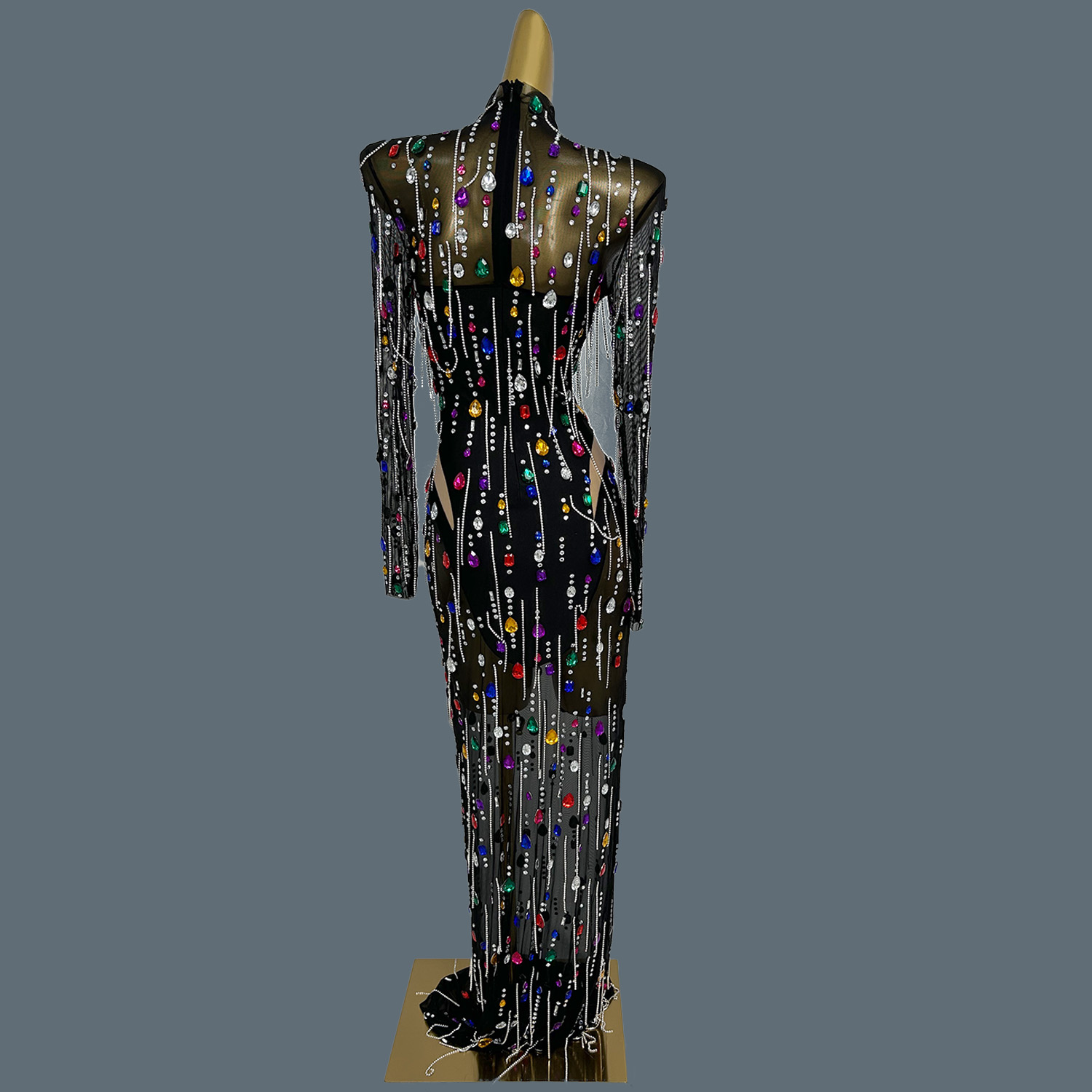 Mulheres sexy brilhante strass - Sparkly Rhinestone Club Party Dress avaliação e preço