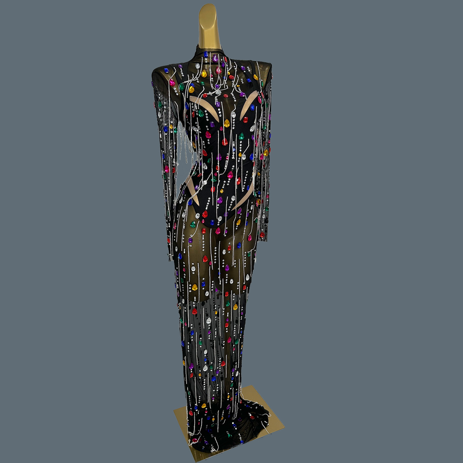 Mulheres sexy brilhante strass - Sparkly Rhinestone Club Party Dress avaliação e preço