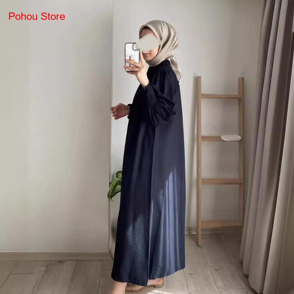 Vestido Camisa Estilo Coreano  - Korean Style A Line Shirt Dress avaliação e preço