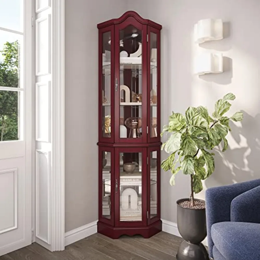 Armário de exposição de canto  - Tops avaliação e preço