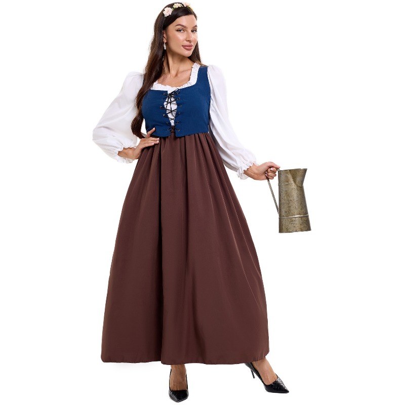 Fato de camponesa vintage para - Skirts avaliação e preço