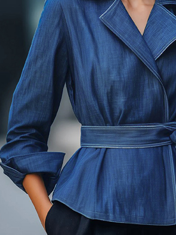 Jaqueta Jeans Feminina Outono/ - Jeans avaliação e preço